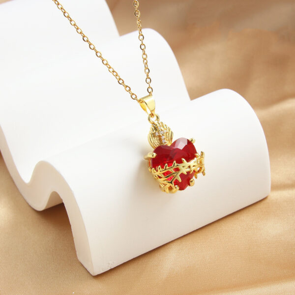 Kaafwear Sacred Heart Necklace